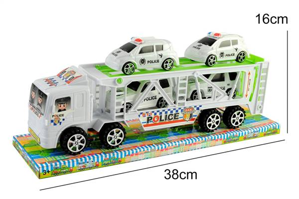 APEL AUTOCARRO CON 4 AUTO POLIZIA 