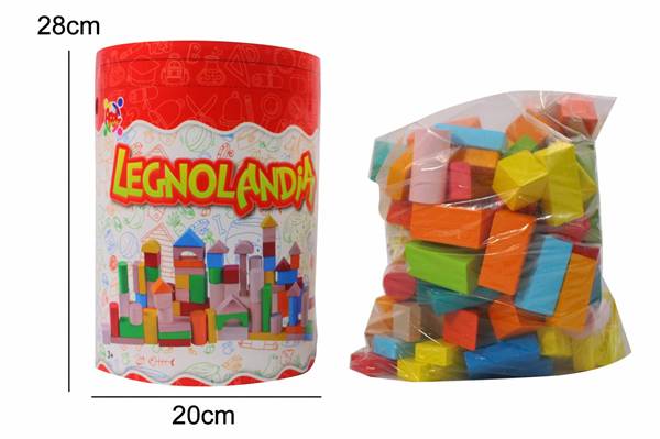 APEL SET LEGNOLANDIA 100PZ 