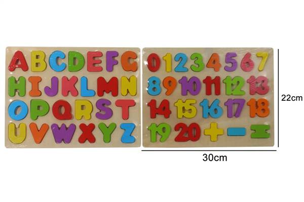APEL SET ALFAMETO + NUMERI LEGNOLANDI 