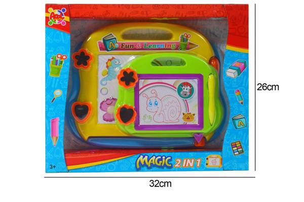 APEL SET 2 LAVAGNE MAGICHE IN 1 