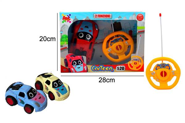 APEL AUTO CARTOON R/C 2 FUNZIONI 