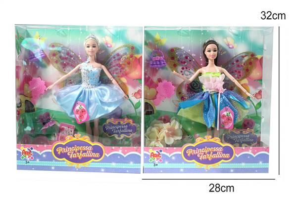 APEL BAMBOLA PRINCIPESSA FARFALLINA 