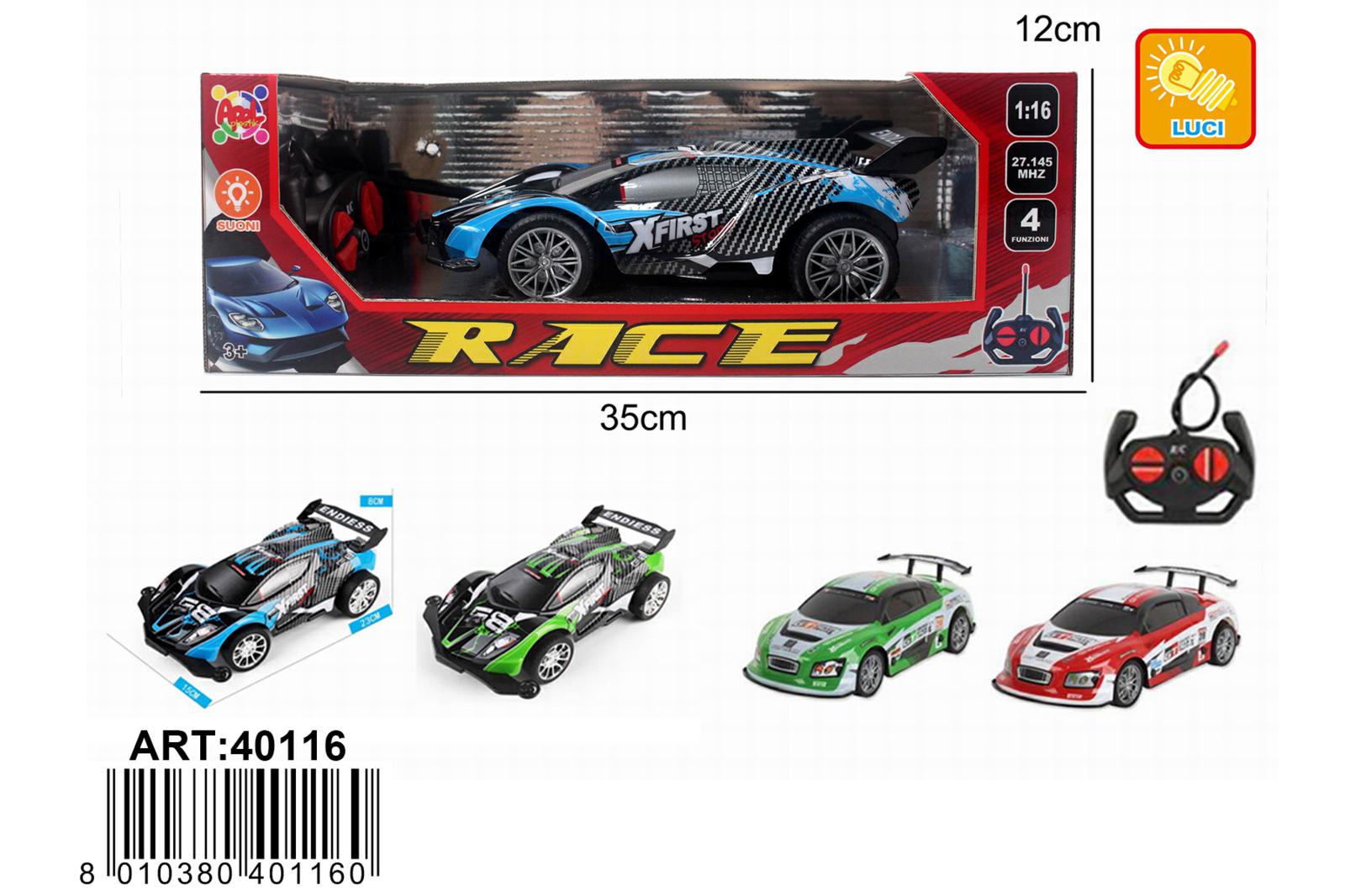 APEL AUTO RACE RADIOCOMANDO 2ASS ART.40116