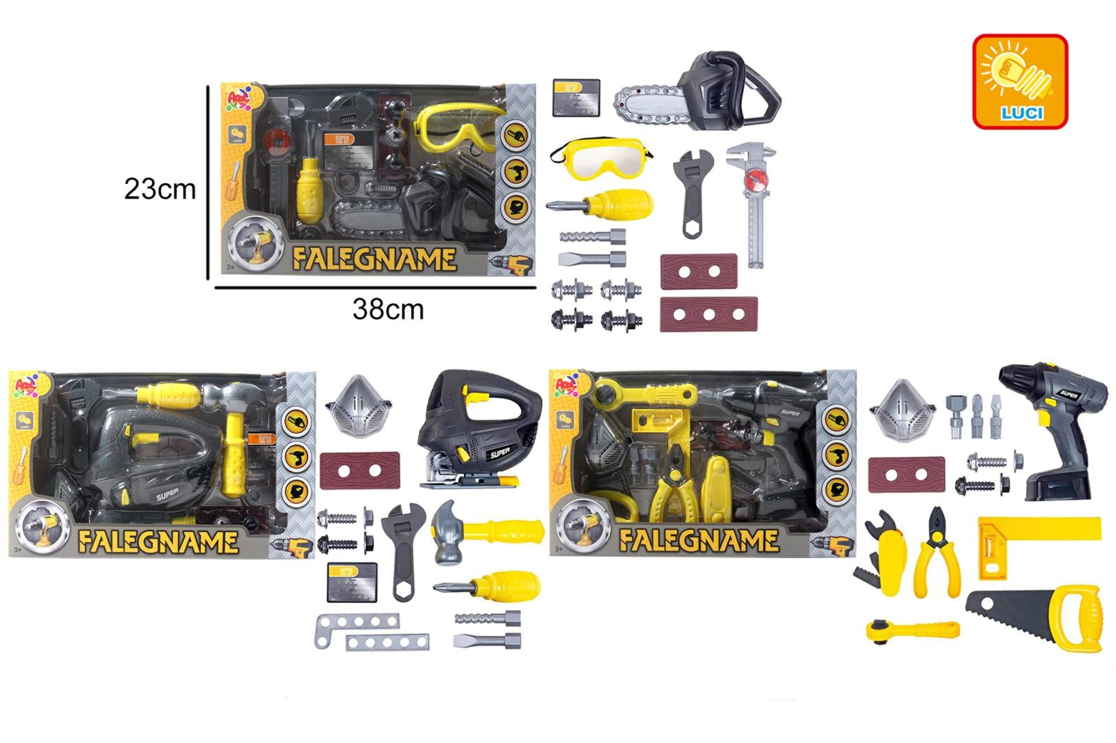 APEL SET FALEGNAME 3 ASS B/O