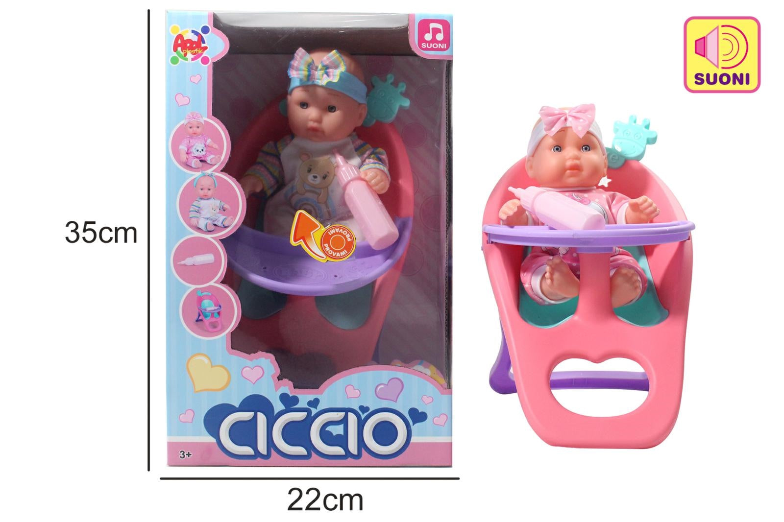 APEL AMORE DI MAMMA C/VOCE + SEDIOLONE