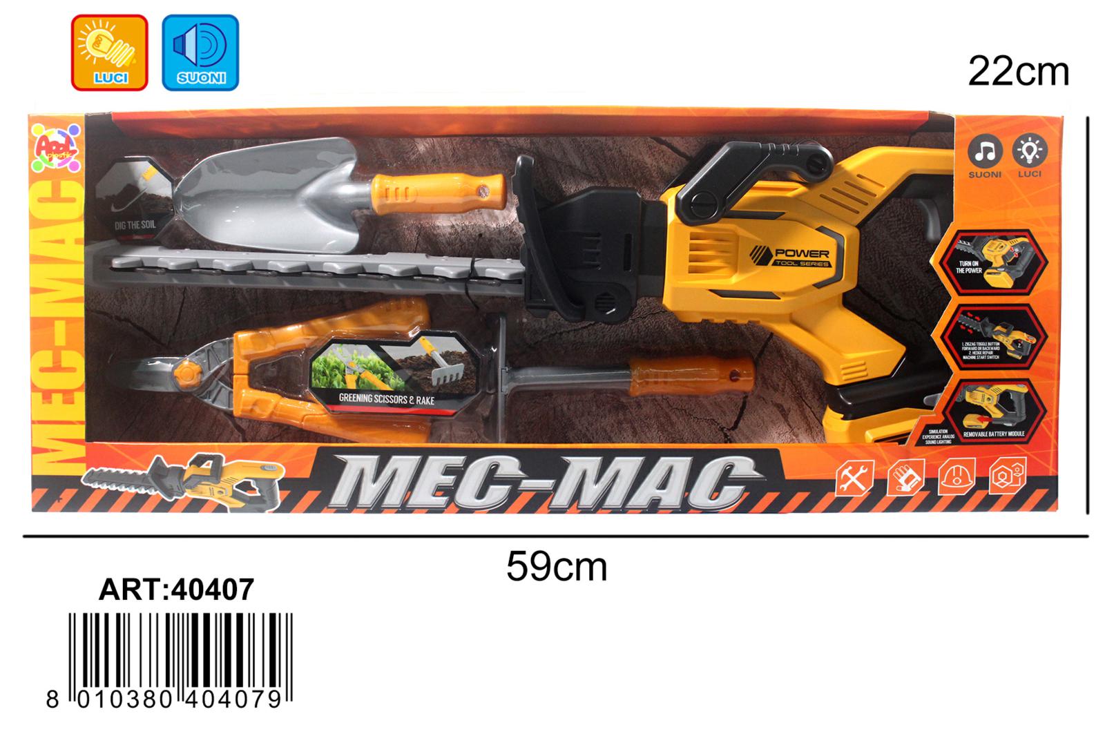 APEL SET MOTOSEGA + ACCESSORI