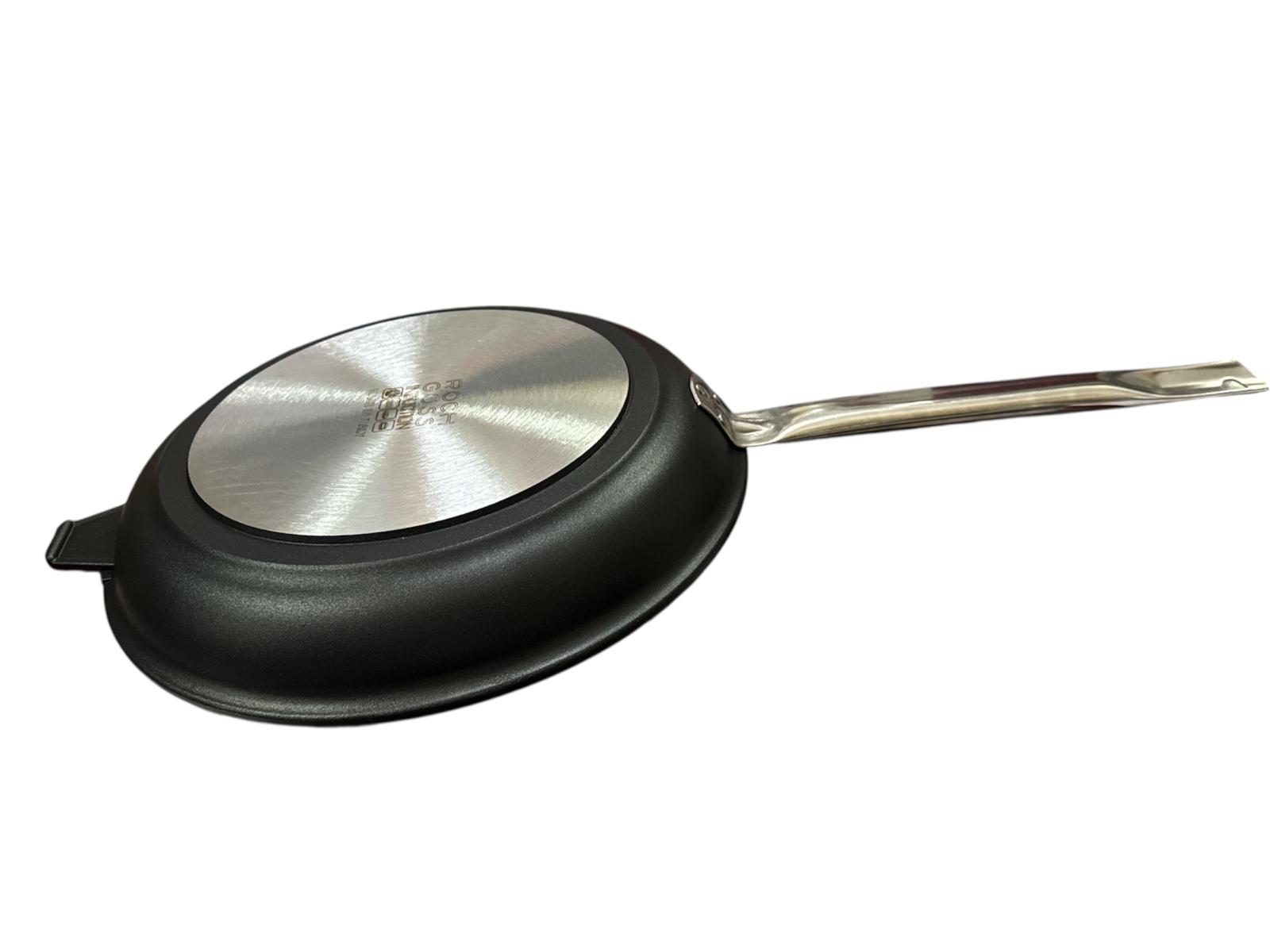 ANTIK ARS PADELLA BASSA CM.28 MAN INOX PIERRESTONE INDUZIONE