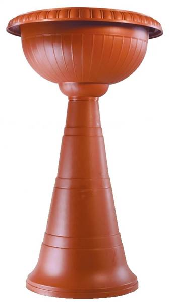 BRONZO FIORIERA VENEZIA DM.42 ALTA 
