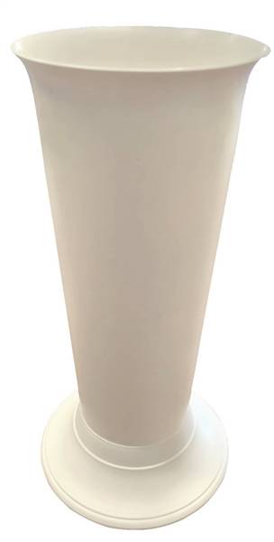 BRONZO PORTA FIORI GIGLIO DM.16 CM.36H 