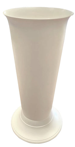 BRONZO PORTA FIORI GIGLIO DM.16 CM.36H
