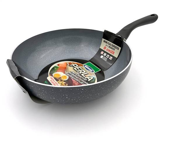 GNALI WOK SALTAPASTA PERLA CM.28 INDUZIO 