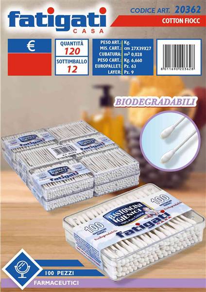 FATIGATI COTTON FIOC 100PZ 
