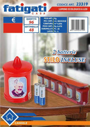 FATIGATI LUMINO ECOLOGICO CON LED 