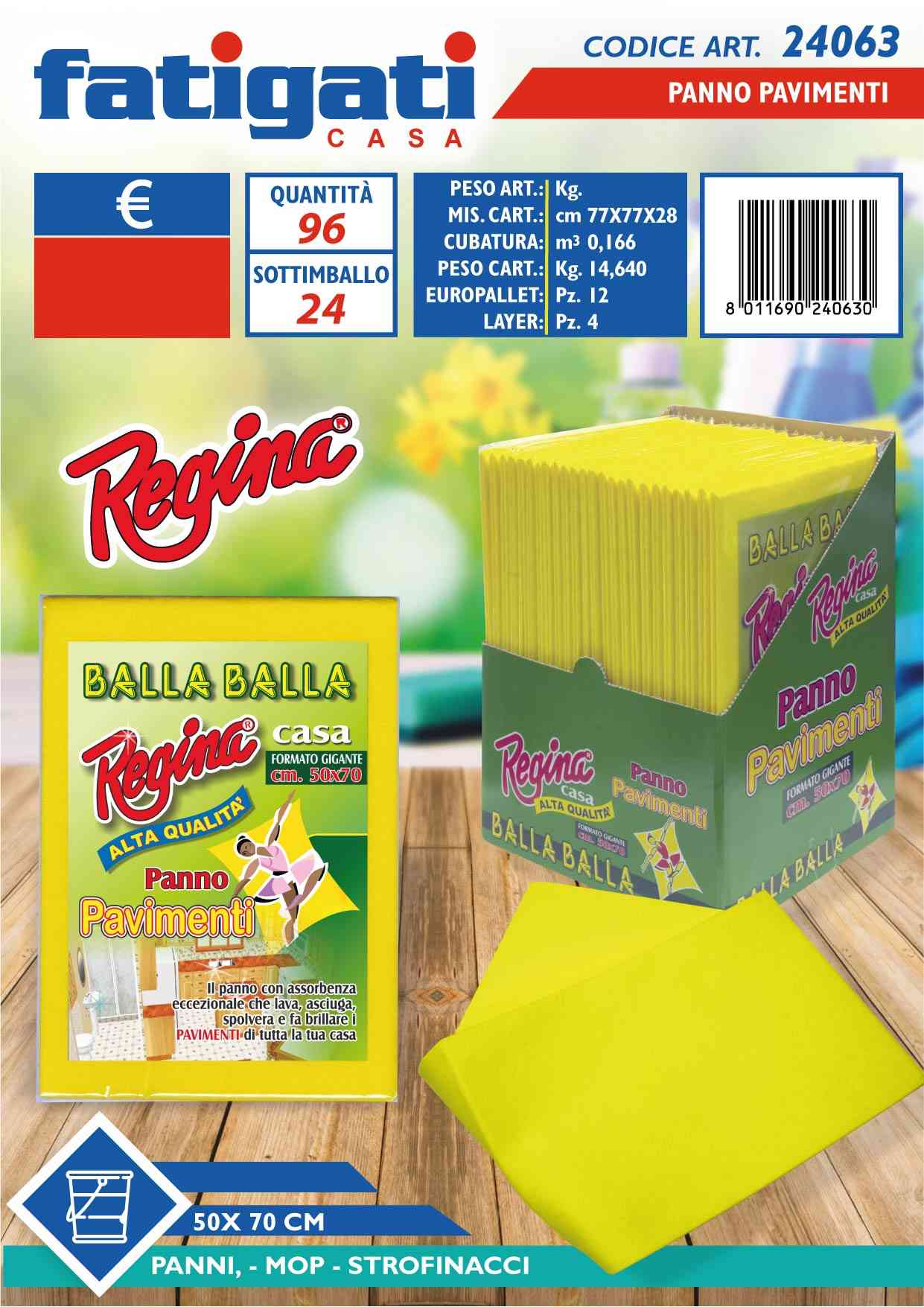 FATIGATI REGINA BALLA BALLA 50X70