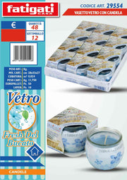 FATIGATI VASETTO VETRO C/CANDELA FRESH