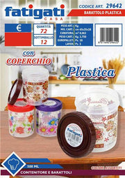 FATIGATI BARATTOLO PLASTICA 500ML 