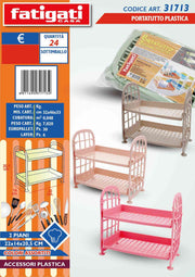FATIGATI PORTATUTTO PLASTICA 2 PIANI
