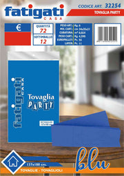 FATIGATI TOVAGLIA PARTY 137X180CM BLU