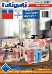 FATIGATI BORSA SHOPPING TNT 42X35X12CM