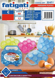 FATIGATI PORTAUOVA PLASTICA 6 POSTI 