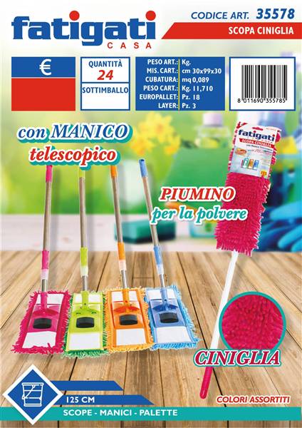 FATIGATI SCOPA CINIGLIA C/M. TELESCOPICO 