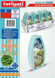 FATIGATI DEO GEL 150GR AROMA MUSCHIO 