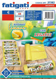 FATIGATI SACCHI C/LACCI 20PZ 50X60 LIMON 