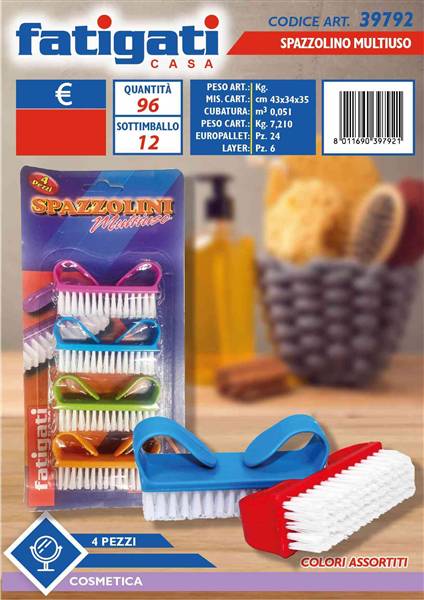FATIGATI SPAZZOLINO MULTIUSO 4PZ 