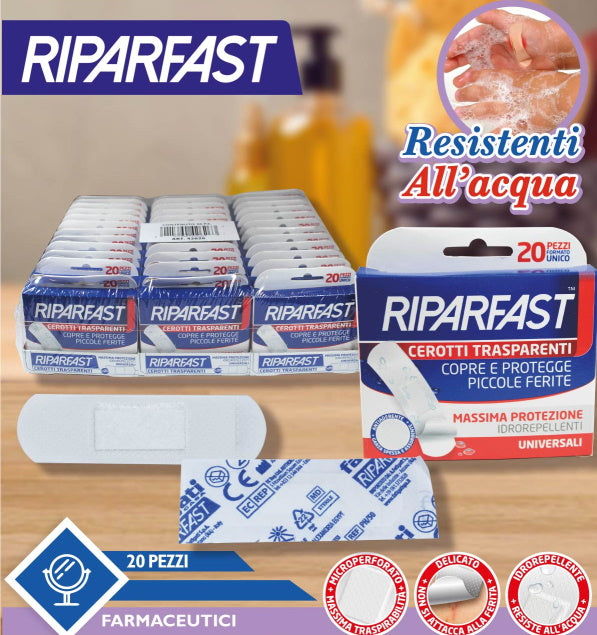 FATIGATI CEROTTI TRASP.20PZ