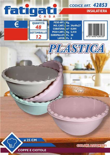 FATIGATI INSALATIERA CM.25 