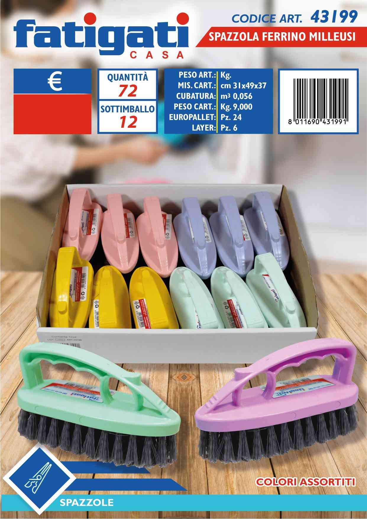 FATIGATI SPAZZOLA FERRINO 1000 USI