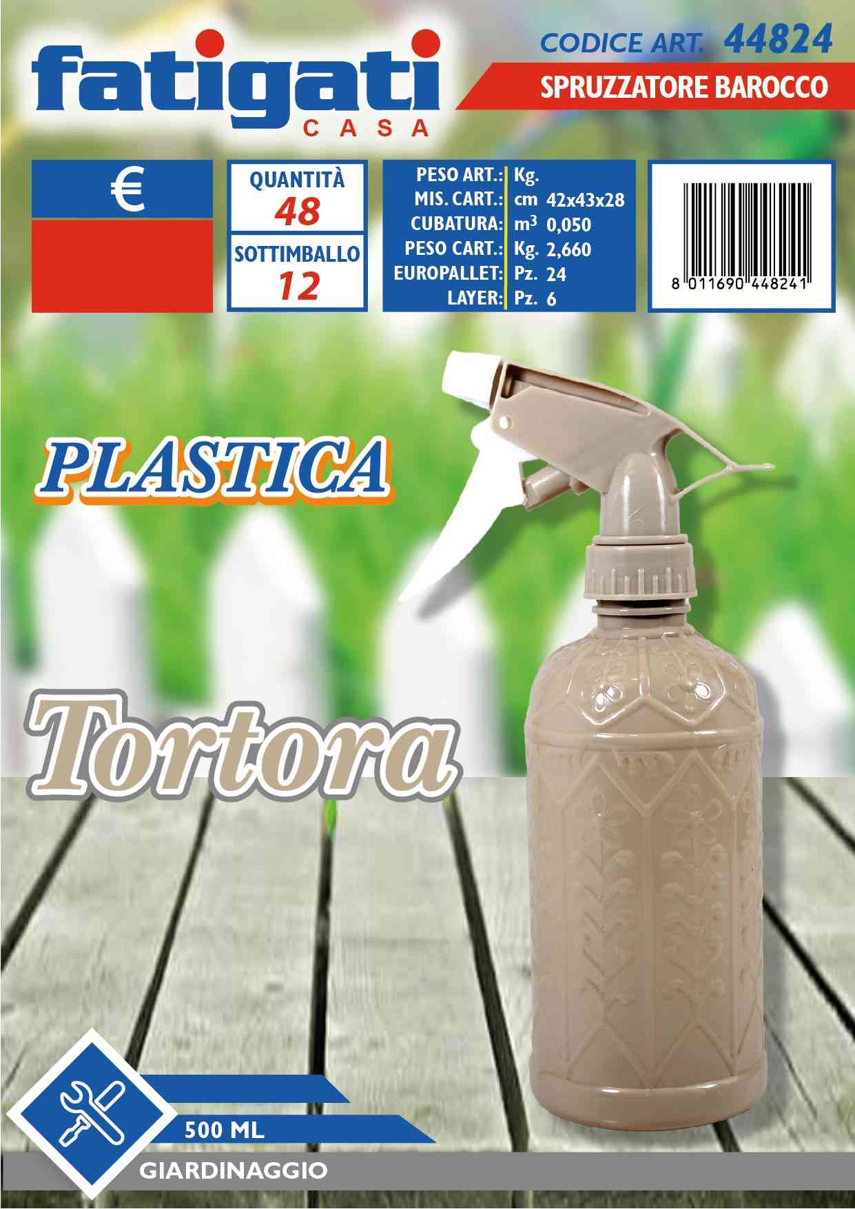 FATIGATI SPRUZZATORE BAROCCO 500ML TORTO