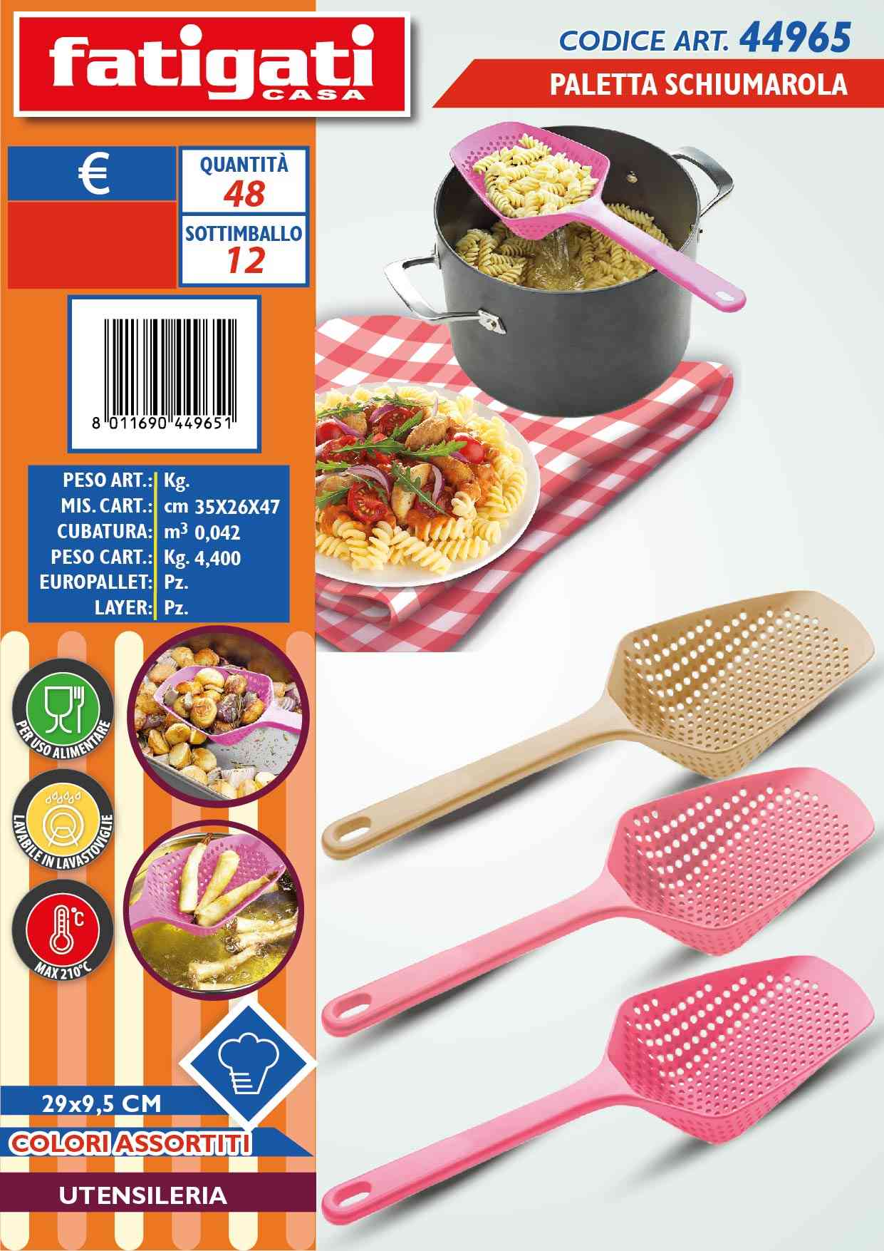 FATIGATI PALETTA SCHIUMAROLA 29X9.5CM