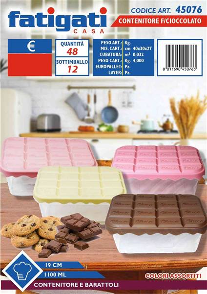 FATIGATI CONTENITORE F/CIOCCOLATO 1100ML 