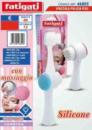 FATIGATI SPAZZOLA PULIZIA VISO C/MASS IN SILICONE