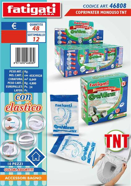 FATIGATI COPRIWATER TNT C/ELASTICO 