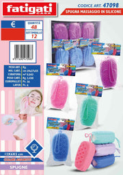 FATIGATI SPUGNA MASSAGGIO IN SILICONE