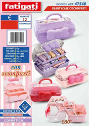 FATIGATI BEAUTYCASE C/SCOMPARTI 28X15X15 
