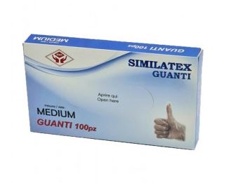 SIAM GUANTI SIMILATEX MEDIO 100PZ