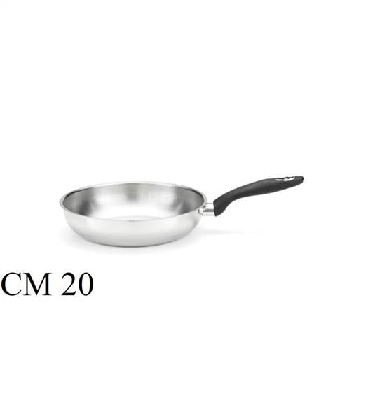 STEEL PAN PADELLA INOX ECO GREEN CM.20 