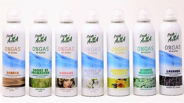 FRESH AROMA DEOD AMB NO GAS 250ML SPORT SPORT ARANCIO SALVIA E VETIVER
