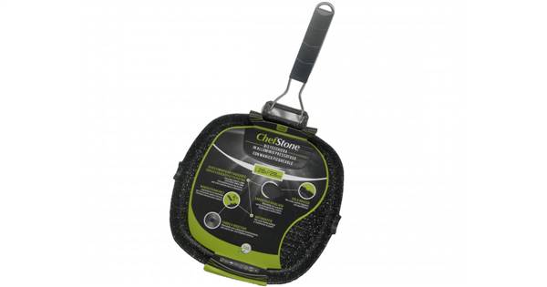 GT BISTECCHIERA 28X28CM CHEF STONE 