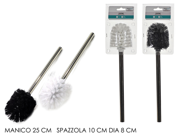 GT SCOPINO MANICO ACCIAIO INOX 2 ASS