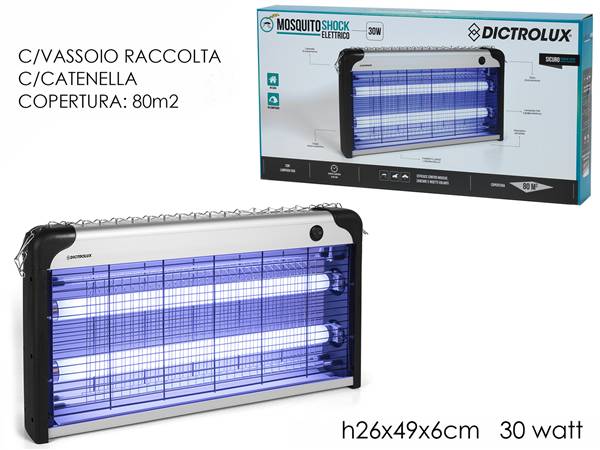 GT MOSQUITO SHOCK ELETTRICO 30W 