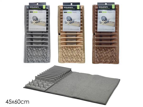 GT SCOLAPIATTI CON SALVAGOCCE SET 2PZ