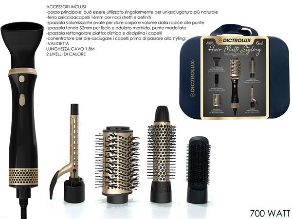 GT MODELLATORE HAIR MULTI STYLING 700W.