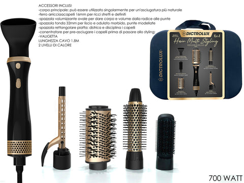 GT MODELLATORE HAIR MULTI STYLING 700 W. - Infinity Home Store