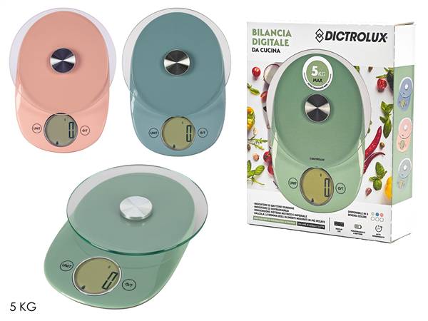 GT BILANCIA DA CUCINA 5KG 3ASS 