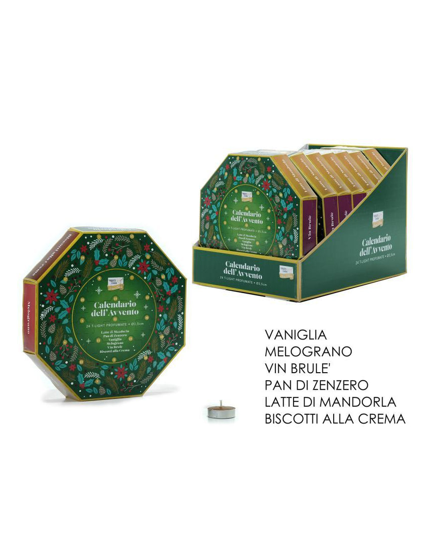 GT CALENDARIO AVVENTO CON 24 T-LIGHT