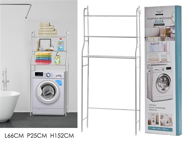 GT SCAFFALE MULTIUSO ELIZA 66X25X152